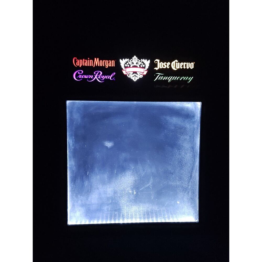 LED Captain Morgan Jose Cuervo Crown Royal Dry Erase Marker Board Bar Sign 18x23